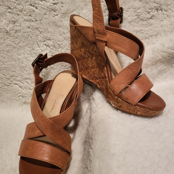 Jessica Simpson Shoes - Jessica Simpson Wedge Heel Sandal Sz 6
